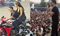 Sooryavanshi के सेट से लीक Video सामने आया, स्पोर्ट्स बाइक पर इस अंदाज में दिखे अक्षय कुमार और कैटरीना कैफ